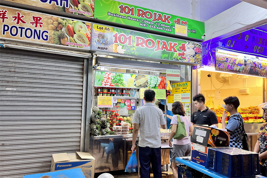 101 Rojak Padang Kota Lama Esplanade Penang Local